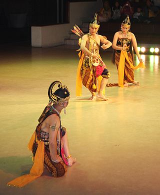 <i>Wayang wong</i> Indonesian traditional theatre