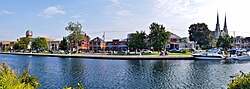 Skyline of downtown Valleyfield