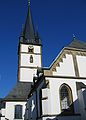 Teilansicht katholische Pfarrkirche St. Kilian