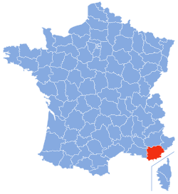 Location o Var in Fraunce