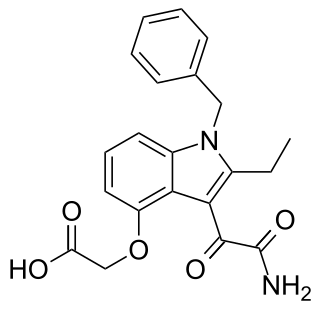 <span class="mw-page-title-main">Varespladib</span> Chemical compound