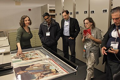 Ohio State Library tour