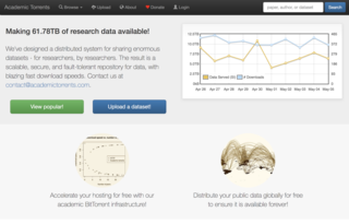 Academic Torrents File-sharing website