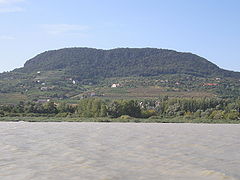 Berg Badacsony am Plattensee