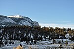 Bunsen Peak from Mammoth Tower Road, 2009