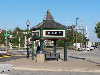 <span class="mw-page-title-main">Cary, Illinois</span> Village in Illinois, United States