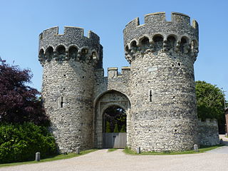 Cooling Castle Grade I listed quadrangular castle in Medway, United Kingdom