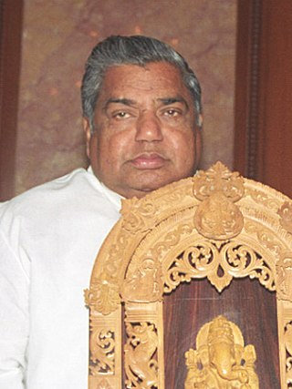 <span class="mw-page-title-main">Dharam Singh</span> 17th Chief Minister of Karnataka