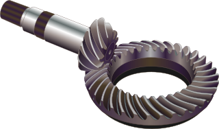 <span class="mw-page-title-main">Spiral bevel gear</span>