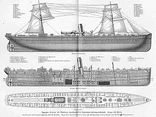 SS <i>Silesia</i> (1869) Hammonia class steamship