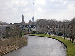 IJsselsteinin läpi virtaava Hollandse IJssel