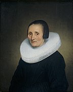 Retrat de Margaretha De Geer, 1651, Rijksmuseum Amsterdam.