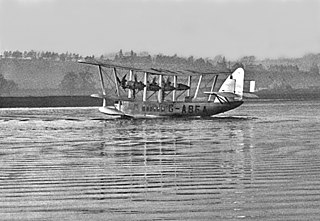 <span class="mw-page-title-main">Short Kent</span> A British four-engined biplane flying boat airliner