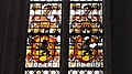 Wappen der Familie in einem Fenster in der Jakobikirche (1667)