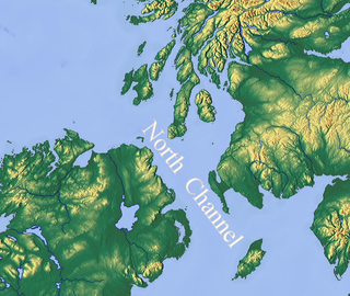 <span class="mw-page-title-main">North Channel (Great Britain and Ireland)</span> Strait between north-east Ireland and Scotland