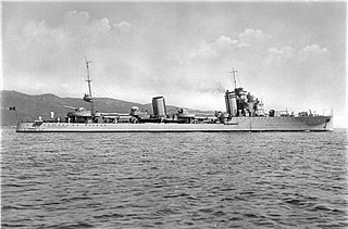 Italian destroyer <i>Emanuele Pessagno</i> Destroyer of the Regia Marina