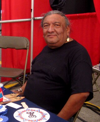 <span class="mw-page-title-main">Richard Aitson</span> Kiowa-Kiowa Apache bead artist and poet from Oklahoma