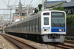 副都心線対応改造後の6103F（ステンレス車） （2008年6月7日）