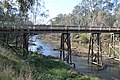 English: Toolamba Bridge over the Goulburn River at Toolamba, Victoria