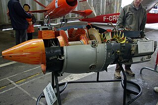 Turbomeca Gabizo Small turbojet engine developed in France in the 1950s