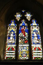 Window by Willement, 1845, at the church of Saints Peter & Paul, Harlington