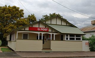 Yuleba Town in Queensland, Australia