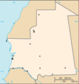 Mauritania 000 Mauritania harta.PNG