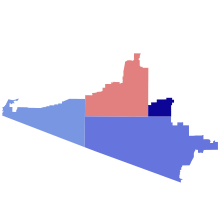 County results:
Fernandez--50-59%
Fernandez--60-69%
Fernandez--90-100%
Altherr--50-59% 2024 LD23 Senate.svg