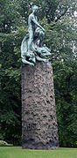 Gustav Vigeland tarafından Oslo'da (eski Christiania) "Abelmonumentet" olarak adlandırılan Niels Henrik Abel heykeli.