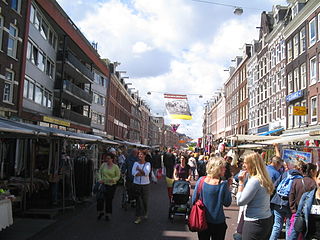 <span class="mw-page-title-main">Albert Cuyp Market</span> Street market in Amsterdam