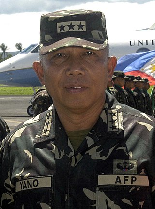 <span class="mw-page-title-main">Alexander Yano</span> 38th Chief of Staff of the Armed Forces of the Philippines