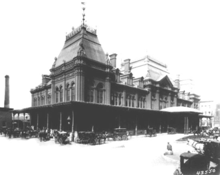 <span class="mw-page-title-main">Bonaventure Station (1887–1952)</span> Railway station in Montreal, Quebec, Canada