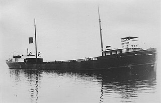 SS <i>Lakeland</i> Steel ship wrecked in Lake Michigan