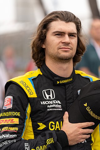 <span class="mw-page-title-main">Colton Herta</span> American racing driver (born 2000)