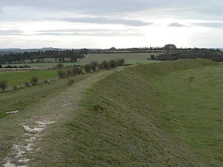 <span class="mw-page-title-main">Figsbury Ring</span> Earthworks in Wiltshire, England