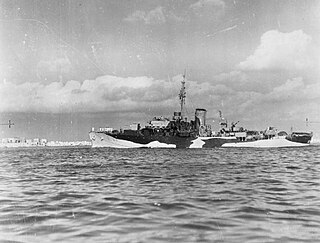 HMS <i>Bryony</i> (K192) Flower-class corvette