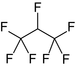 <span class="mw-page-title-main">1,1,1,2,3,3,3-Heptafluoropropane</span> Chemical compound