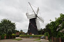 5-sail Holgate windmill in York, England Holgate Windmill (8578).jpg