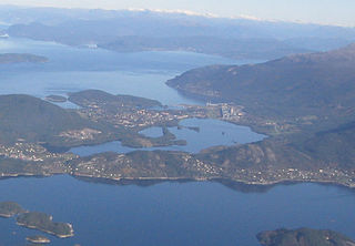 Kvinnherad Municipality in Hordaland, Norway