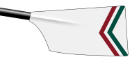 Image showing the rowing club's blade colours