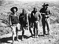 Image 61Four members of the Australian contingent to Mission 204 in Yunnan Province, China, during 1942 (from Australia in World War II)