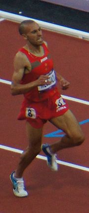 Mohamed Moustaoui at the 2012 Summer Olympics Mohamed Moustaoui 2012.jpg