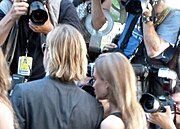 Brad Pitt and Angelina Jolie at the premiere of Moneyball at the Toronto International Film Festival (9 September 2011)