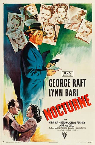 <i>Nocturne</i> (1946 film) 1946 black-and-white film noir directed by Edwin L. Marin