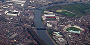 Meadow Lane, the City Ground, and Trent Bridge