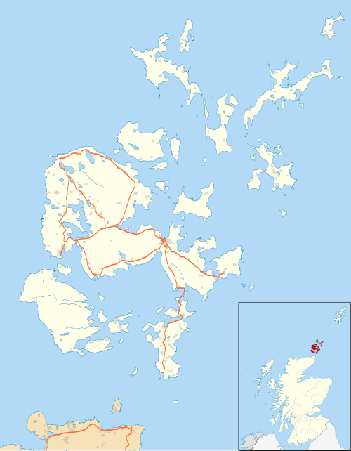 Orkney is located in Orkney Islands