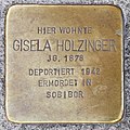 Stolperstein Gisela Holzinger für in der Maximilianstraße 16