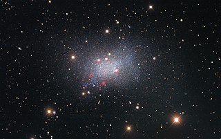 <span class="mw-page-title-main">Sextans B</span> Dwarf irregular galaxy in the constellation Sextans