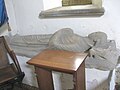 Figure of a priest, St Cedwyn, Llangedwyn