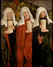 Three Marys at the Tomb of Christ from the Church in Niegowic - MNK I-406 (293783).jpg